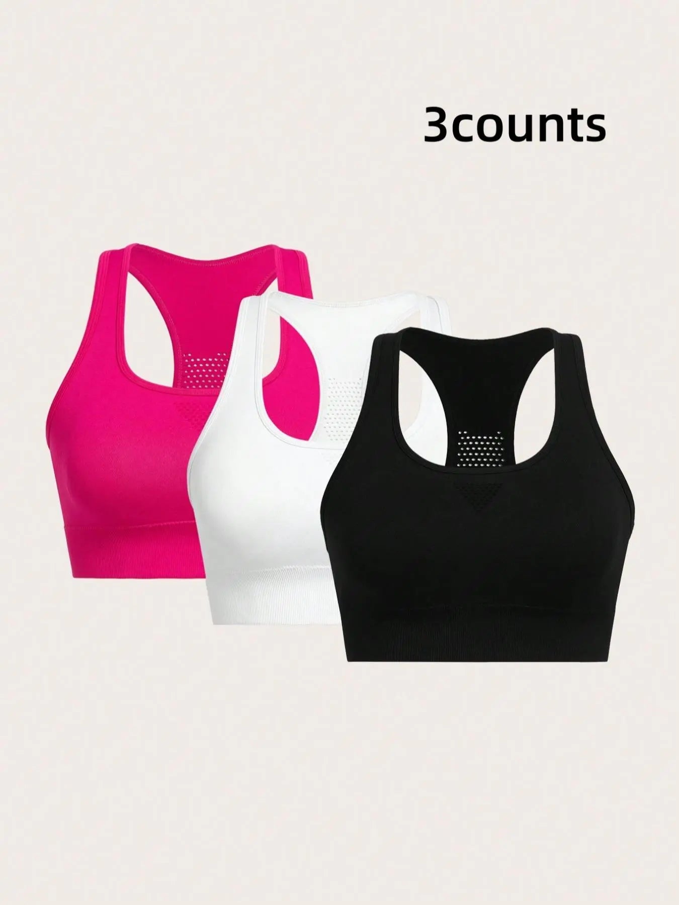 Women'S Solid Sports Vest, Sporty High-Stretch Detachable Pad Crop Tank Top, Women'S Sport & Outdoor Clothing for Summer, Sports Top for Yoga Gym Fitness, Yoga Workout Vest, Sports Singlet