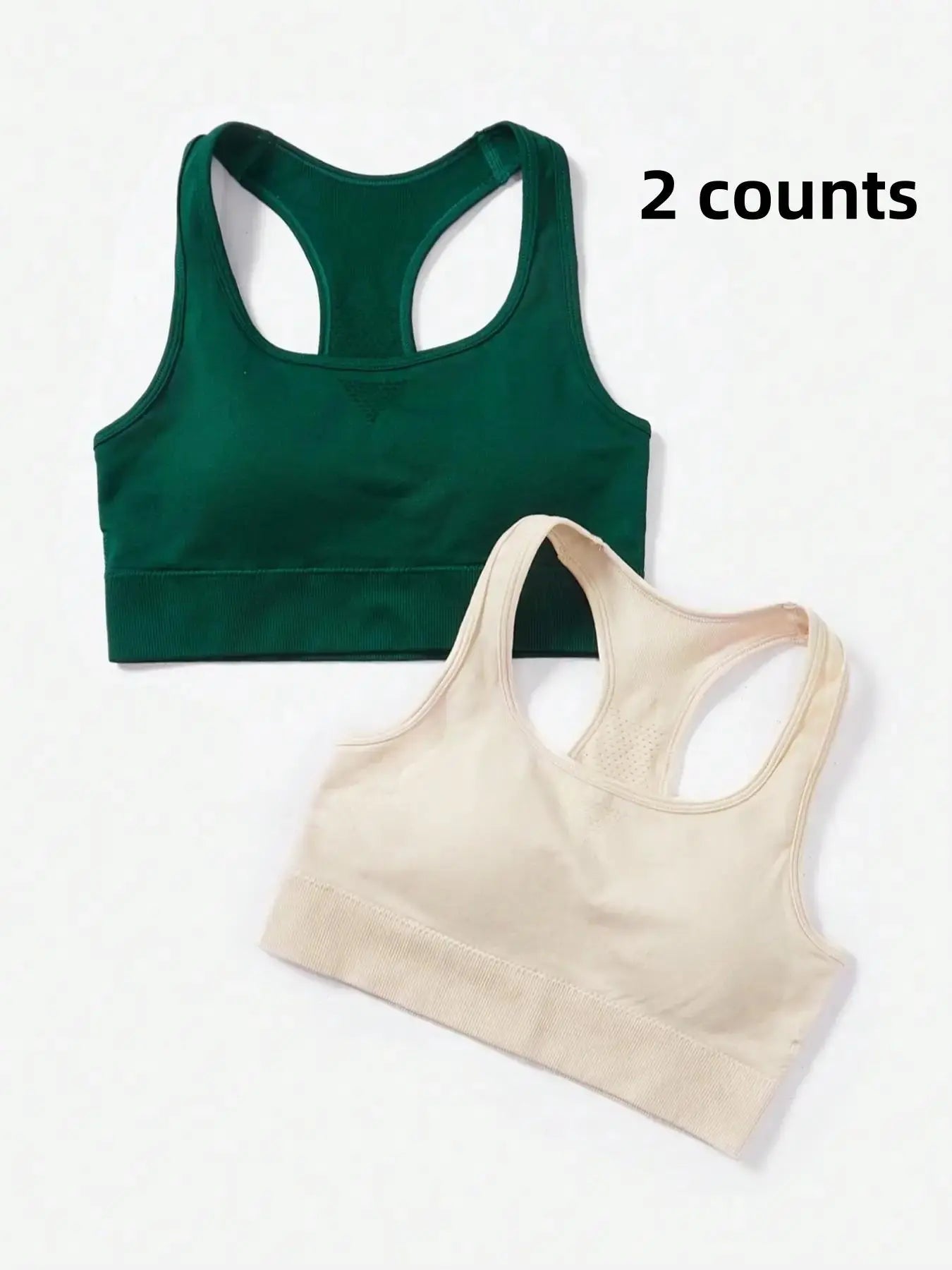 Women'S Solid Sports Vest, Sporty High-Stretch Detachable Pad Crop Tank Top, Women'S Sport & Outdoor Clothing for Summer, Sports Top for Yoga Gym Fitness, Yoga Workout Vest, Sports Singlet