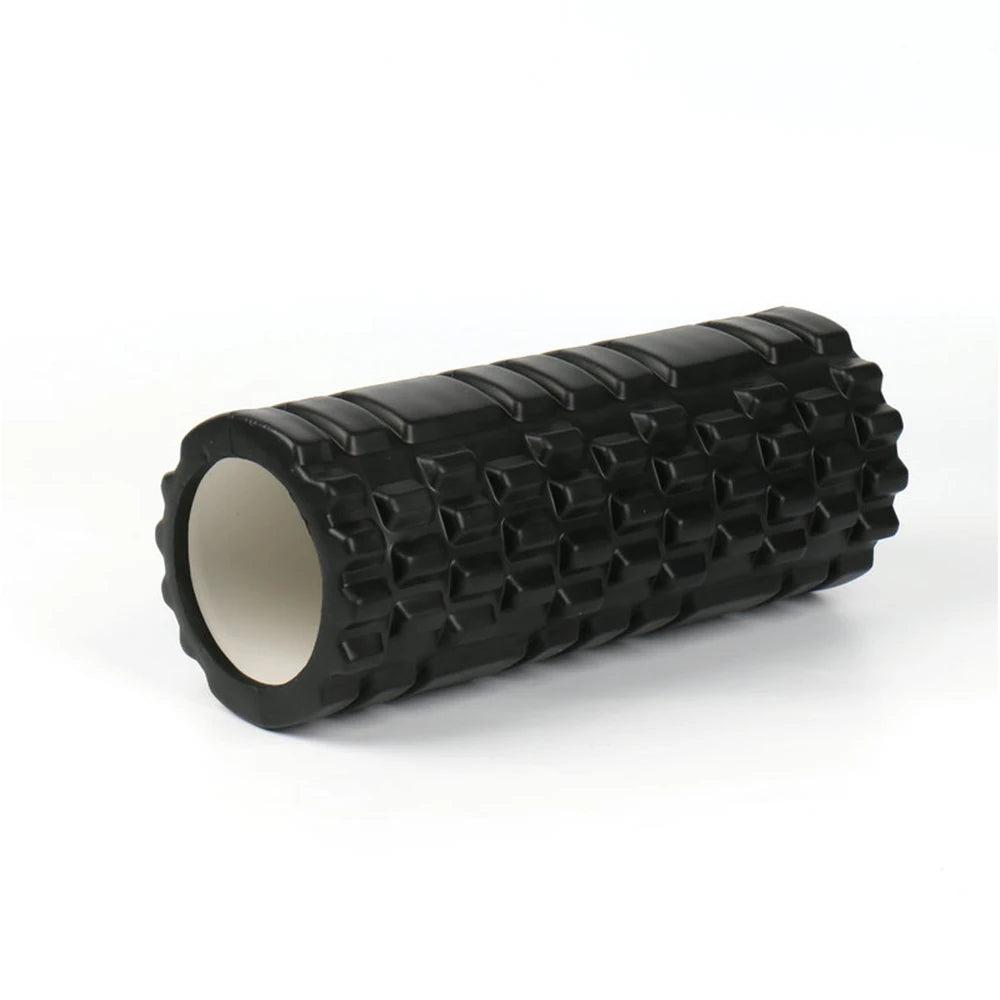 Yoga Foam Roller for Myofascial Release and Muscle Massage - Available in 26cm and 33cm Sizes for Home Fitness and Pilates
