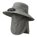 Cooling Fan Sun Hat with Face Shield, Windproof Lightweight Outdoor Cap, Ultimate Summer Heat Relief Accessory, Versatile Protection for All Outdoor Activities