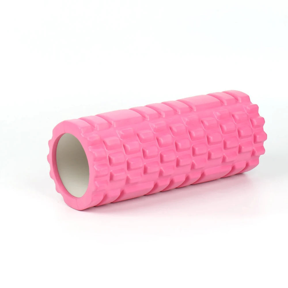 Yoga Foam Roller for Myofascial Release and Muscle Massage - Available in 26cm and 33cm Sizes for Home Fitness and Pilates