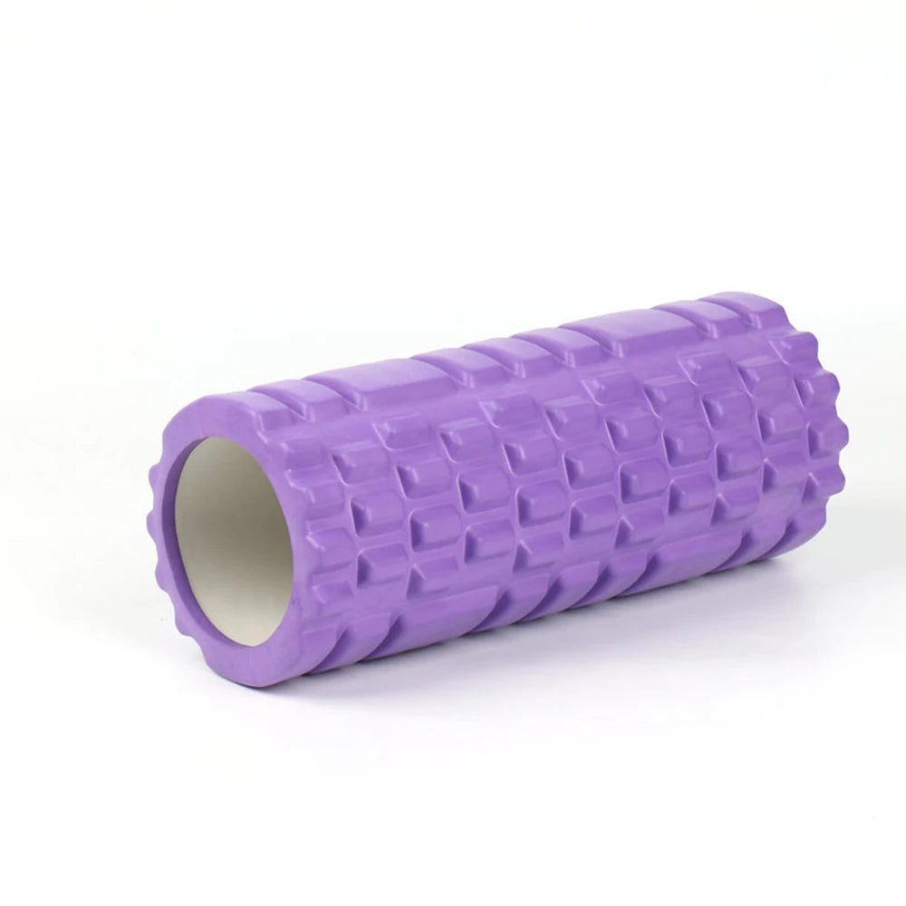 Yoga Foam Roller for Myofascial Release and Muscle Massage - Available in 26cm and 33cm Sizes for Home Fitness and Pilates